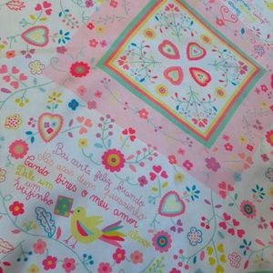 Portugeuse love note square scarf / hankerchief